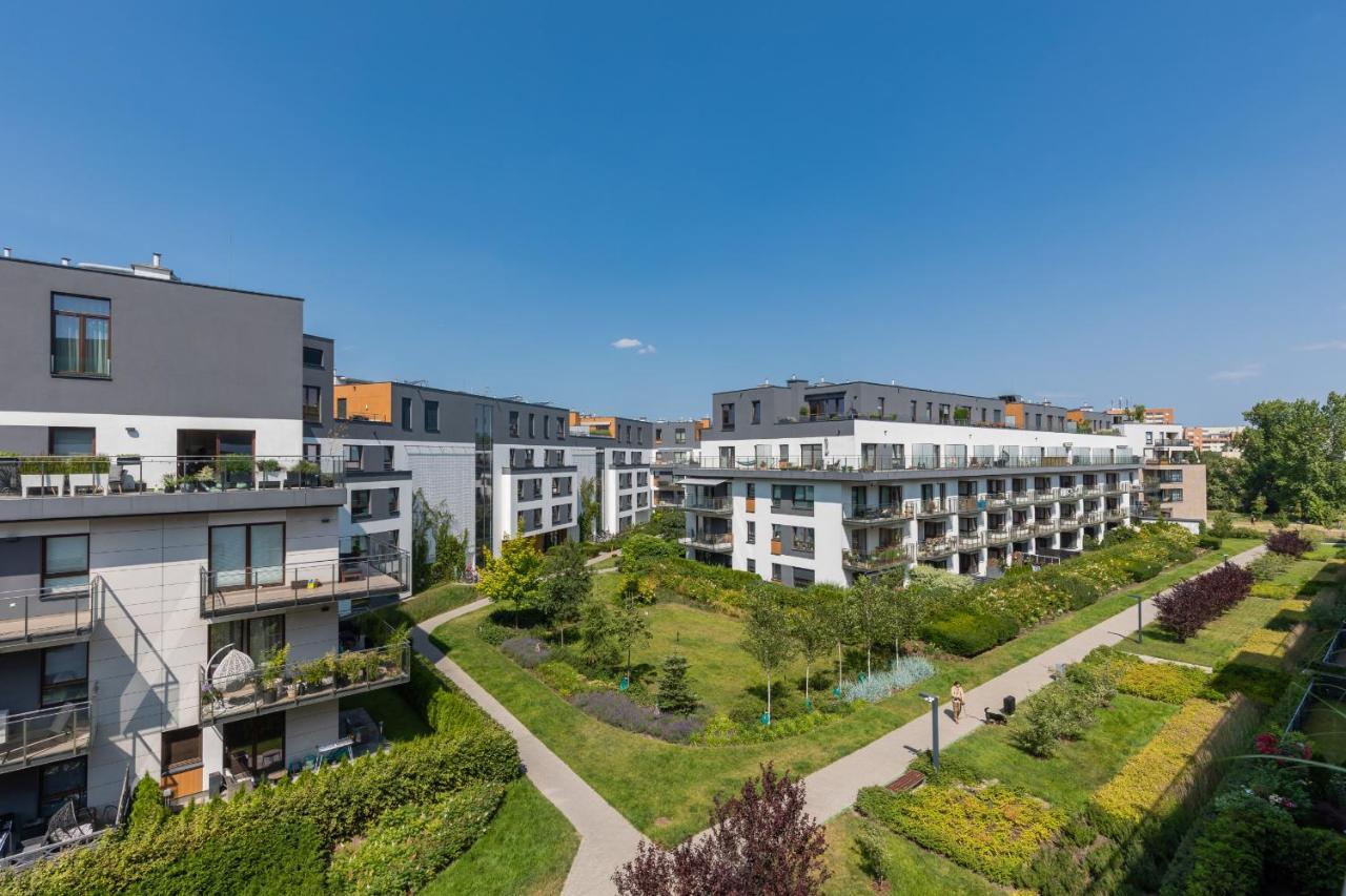 Sarmacka Apartment With Balcony Warsaw Wilanow By Noclegi Renters Eksteriør bilde