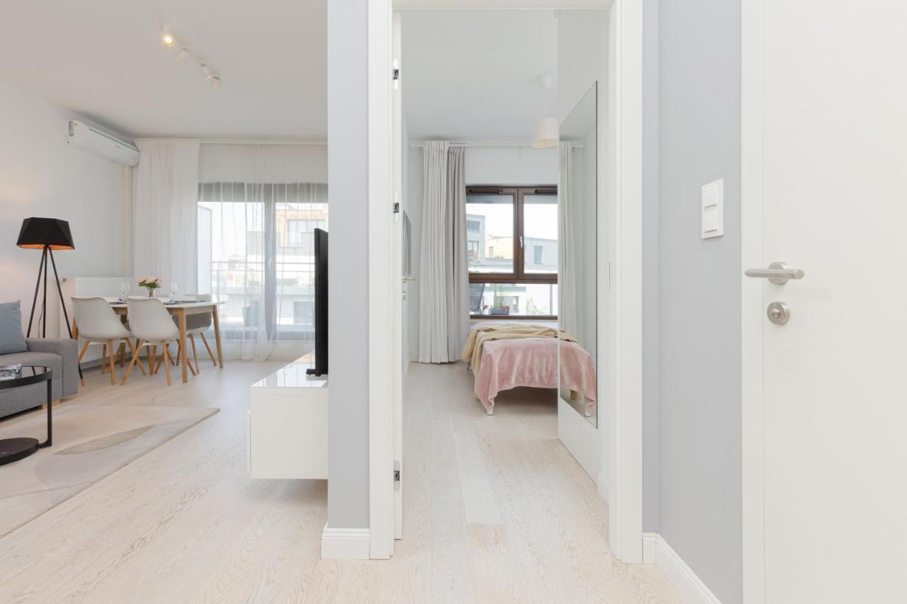 Sarmacka Apartment With Balcony Warsaw Wilanow By Noclegi Renters Eksteriør bilde